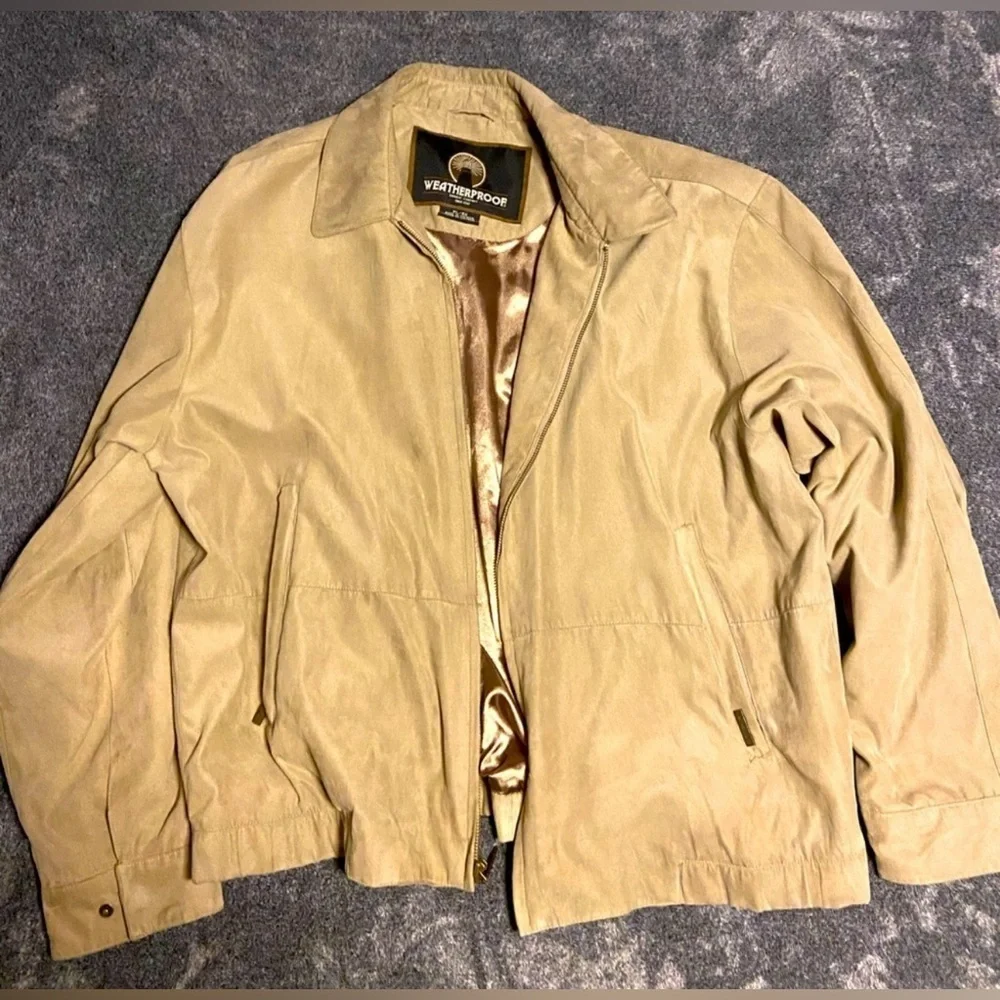 Weatherproof zip up jacket